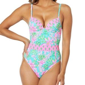 Palma One Piece Swimsuit Sz 10 NWT